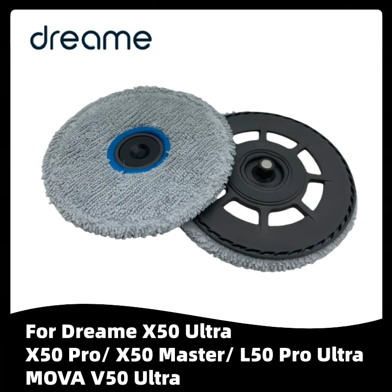 Original for Dreame X50 Ultra/ X50 Pro/ X50 Master/ L50 Pro Ultra Mop Bracket and Mop Cloths Robot Vacuum Cleaner Spare Parts