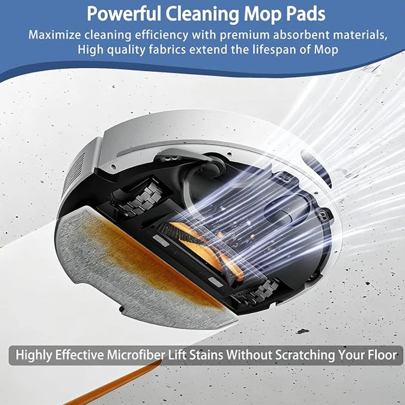 For Dreame D20 Air Plus/F21/F21 Plus/F20/F20 Plus Robot Vacuum Accessories Main Side Brush Filter Mop Dust Bag Replacement Parts