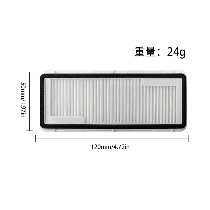 Narwal Flow Accessories Main Side Brush HEPA Filter Mop Cloths Dust Bag Vacuum Cleaner Replacement Spare Parts