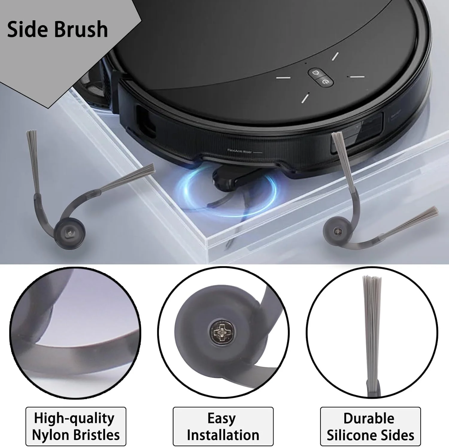 Roborock Saros 20 Robot Vacuum Cleaner Accessories Main Side Brush Mop Cloth Hepa Filter Dust Bag Replacement Spare Parts