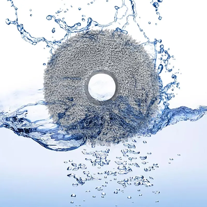 8Pcs Mop Pads for Dreame L10s L10 L20 Pro Ultra Heat L40 L40s X50 X40 Xiaomi X10+ X20+ Vacuum Robot Wet Replacement Mop Cloths