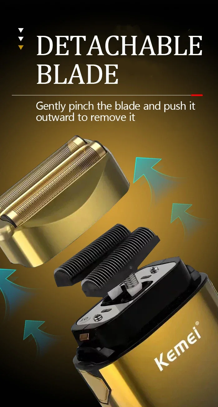 Kemei Hair Clipper Km-2299 Km-1256 Km-TX10 Men's Electric Hair Trimmer Machine Professional Hair Cutting Machine Clippers