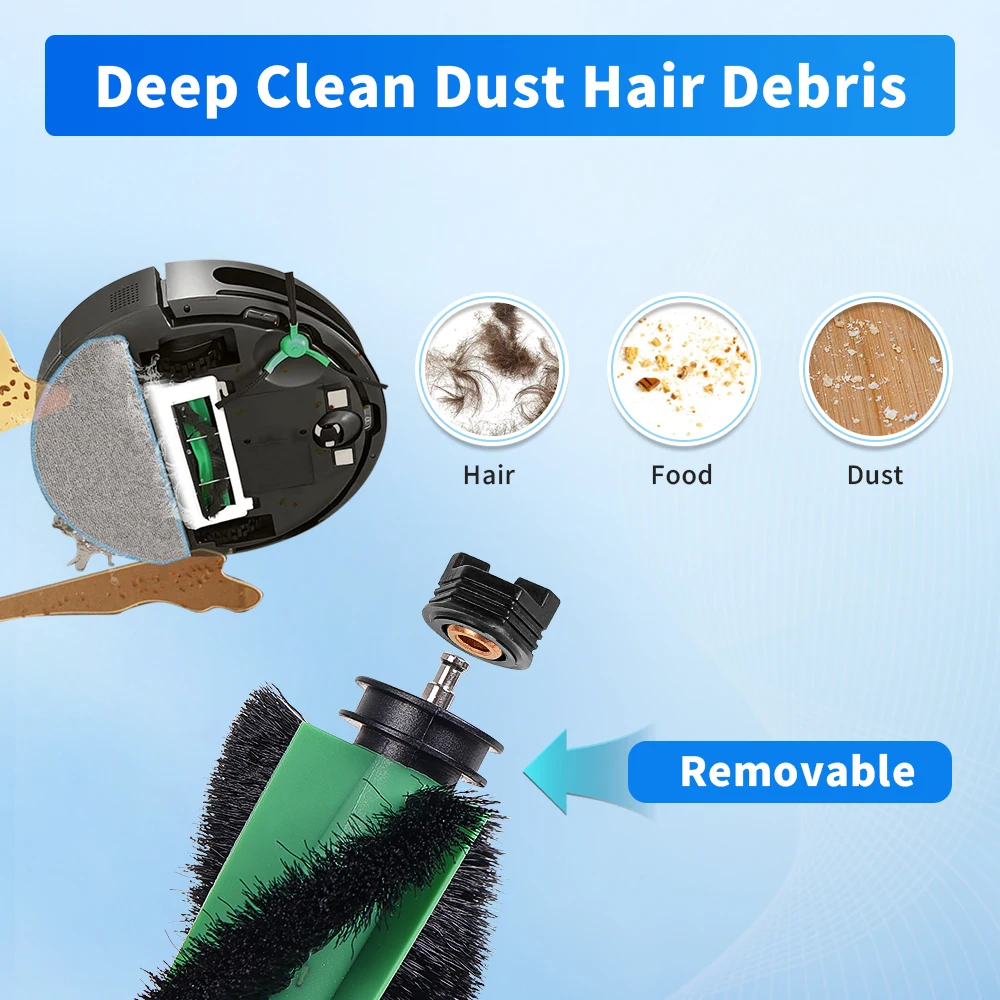 For IRobot Roomba 105 Combo/104 Combo/Essential Vac 2/Combo Essential Y0140 / Y011440/Mop Y0110 Robot Vacuum Replacement Parts