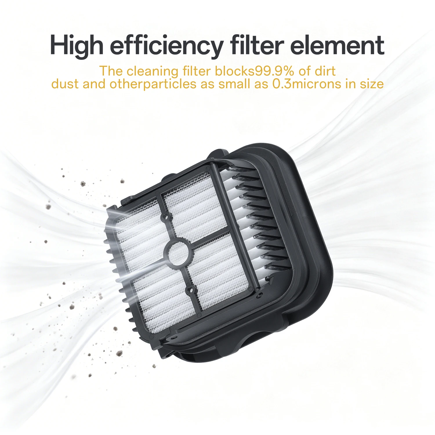 For Laresar S7 Pro Wet and Dry Floor Scrubber Vacuum Cleaner Replacement Roller Brush HEPA Filter Washable Parts Accessories