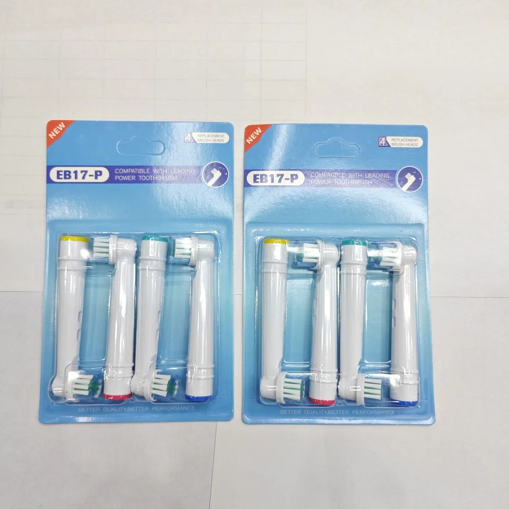 Wholesale 4/16/20/80pcs Set/lot Electric Toothbrush Head For Oral B Sensitive Replacement Brush Heads D25 D30 D32 D18 4739 3709