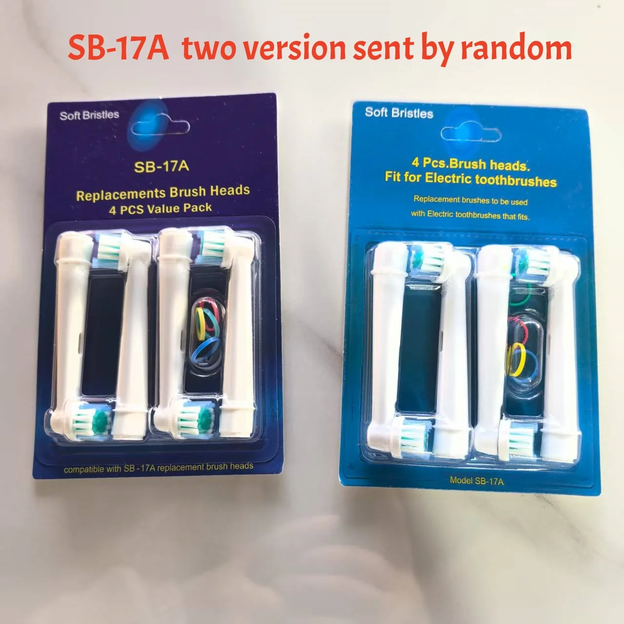 Wholesale 4/16/20/80pcs Set/lot Electric Toothbrush Head For Oral B Sensitive Replacement Brush Heads D25 D30 D32 D18 4739 3709