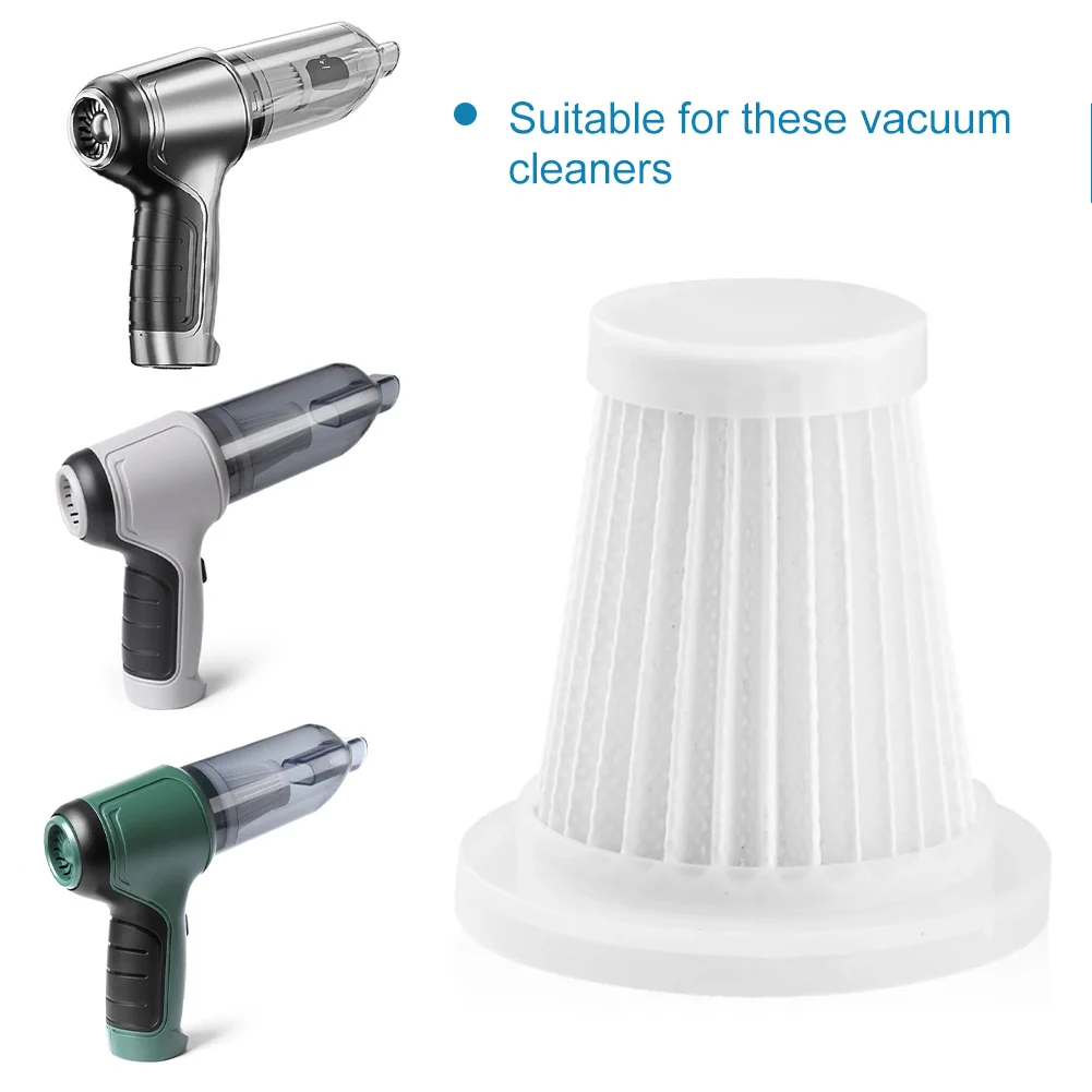 2/3/5 Pcs Reusable Car Vacuum Cleaner Filters Replace Accessories Washable Filters Handheld Vacuum Cleaner Accessories