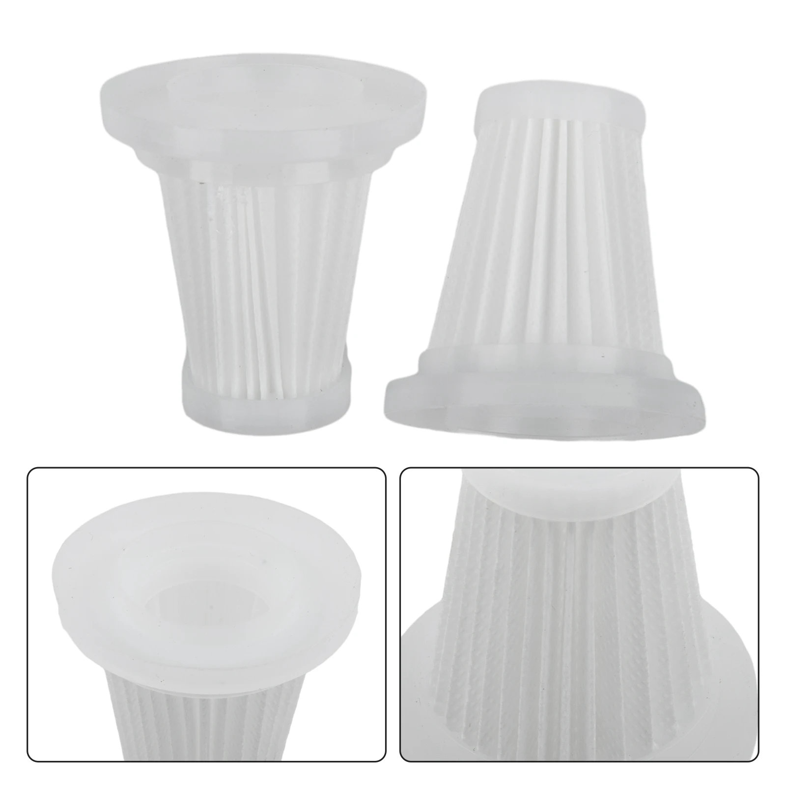 2/3/5 Pcs Reusable Car Vacuum Cleaner Filters Replace Accessories Washable Filters Handheld Vacuum Cleaner Accessories