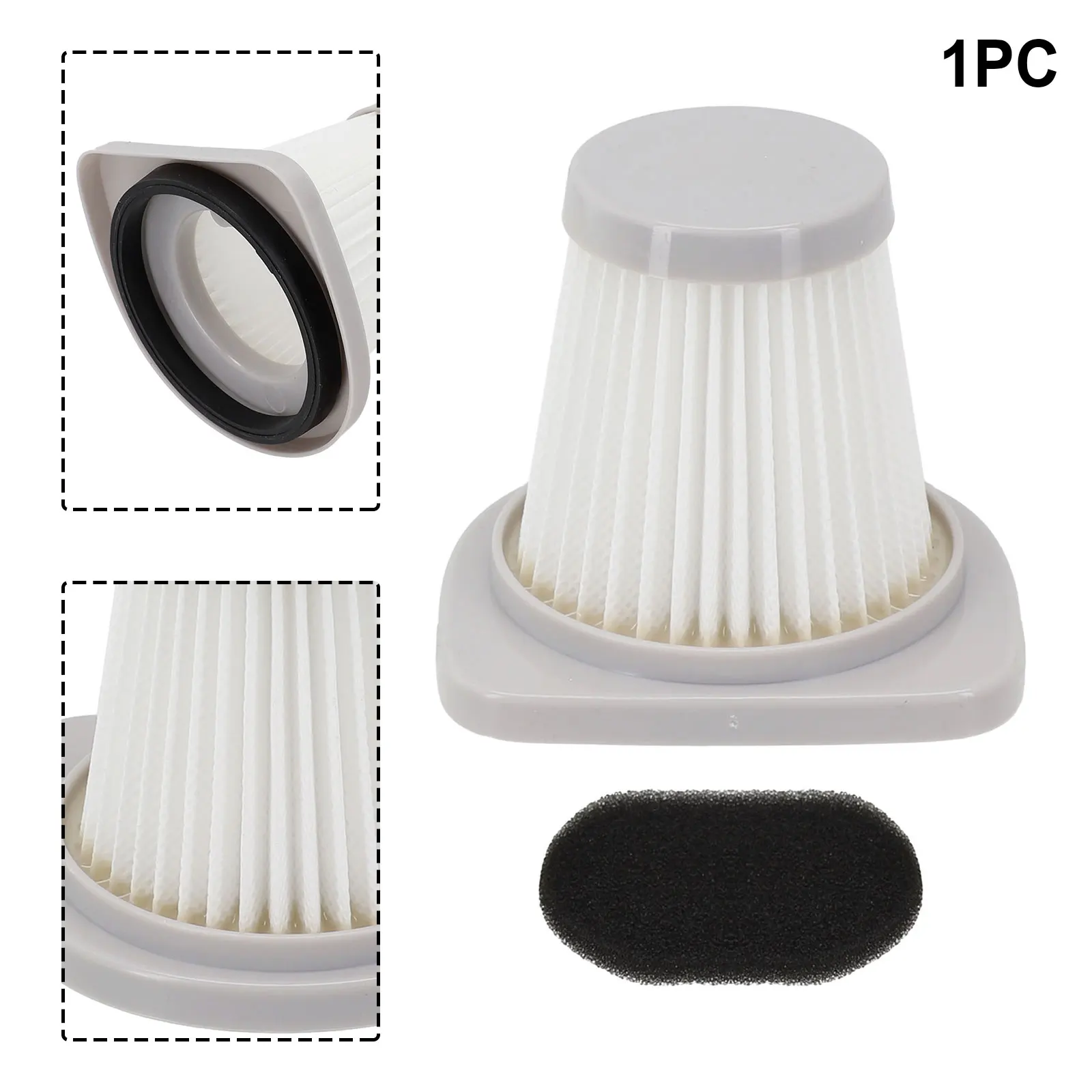1/2pcs Washable Filters Wired Vacuum Cleaner Filter For INSE R3S Wired Vacuum Cleaner Handheld Vacuum Cleaner Accessories