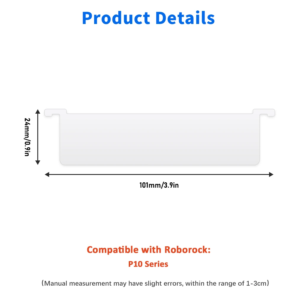 Part Replacement For Roborock P10 series Robot Vacuum Cleaner Dust Box Flap Baffle Dust Bin Suction Port Cover Plate Accessories