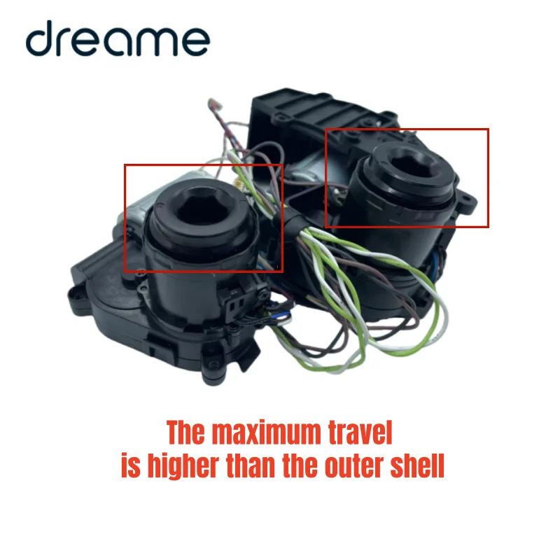 Original Mop Rack Motor Assembly for Without sensing wire for Dreame L20 Ultra/ L30 Ultra/ S30 Pro Robot Vacuum Cleaner Parts