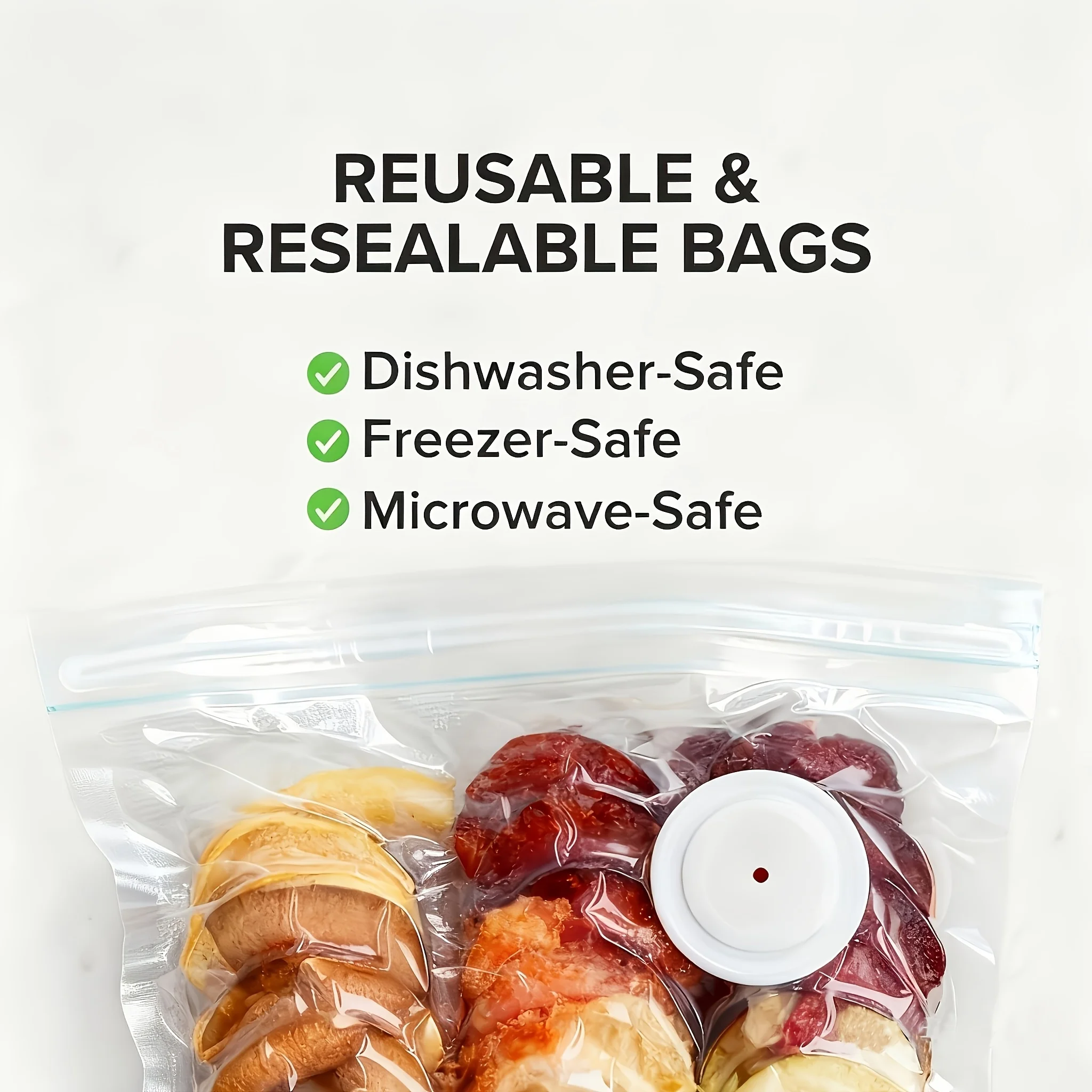 Handheld Rechargeable Food Vacuum Sealer Kit Portable Vacuum Sealer One-Touch Food Saver for Meat Fruit Vegetables Meal Prep