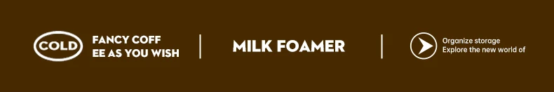 Milk Frother Wand Coffee Frother Handheld Foam Maker For Latte Rechargeable Electric Milk Frother Handheld Drink Mixer Gift Idea