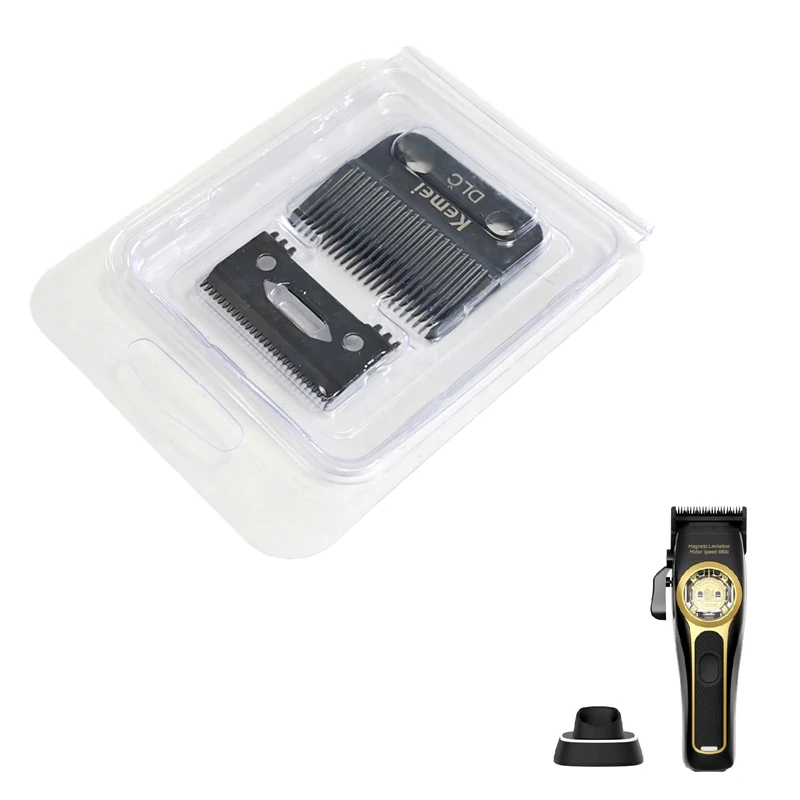 Professional Replacement Clipper Blades Fit For Kemei KM 2373 Hair clipper Cutter Head Accessories
