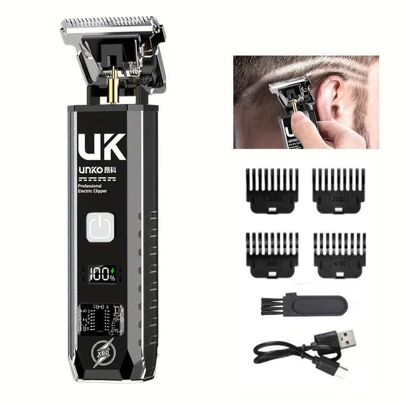 2026 New Arrival!Professional Cordless Hair Clipper, Rechargeable Electric Hair Trimmer for Men Home & Salon Use/T9 Hair Clipper