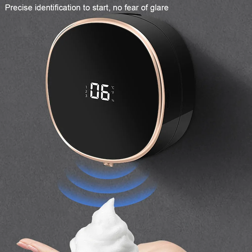 Touchless Automatic Smart Sensor Adjustable Soap Dispenser for Bathroom Kitchen Sink Hand Dish Washing Household