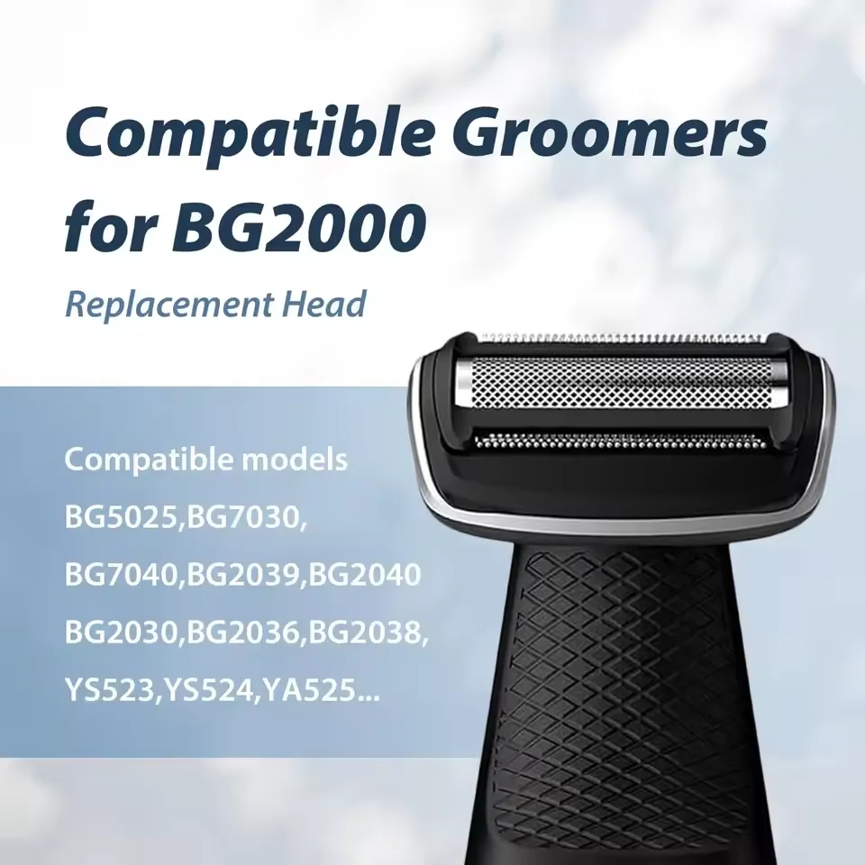 For Philips Bodygroove Shaver Head Assy BRE620 BG2024 BG2026 BG5020 BG5025 BG2000 BG2020 BG2025 BG2028 BG2030 BG2034/2036