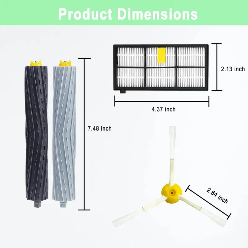 For IRobot Roomba 800 900 Series 805 850 860 861 864 866 870 871 880 890 891 960 980 981 985 961 Vacuum Accessories Replacement