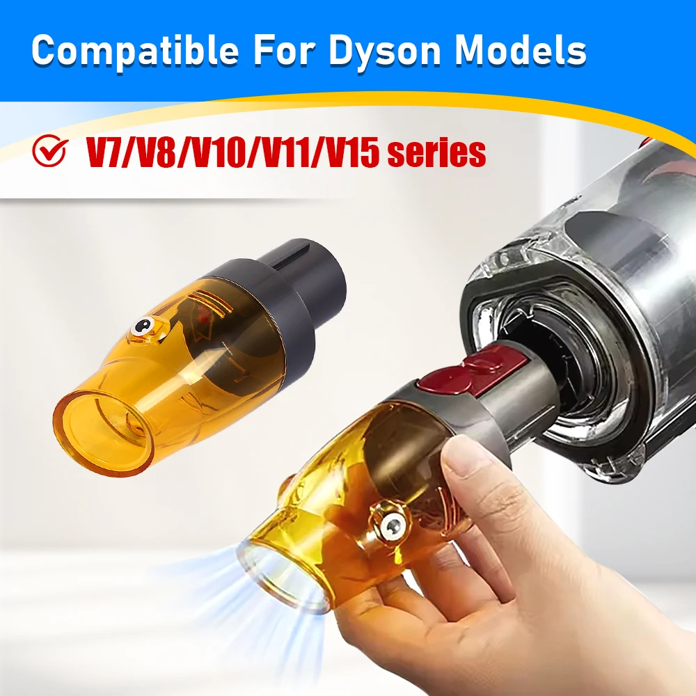 Vacuum Suction Head For Dyson V7 V8 V10 V11 V15 SV10 SV12 SV14 Vacuum Cleaner Use for Suck Out Air From Vacuum Storage Bags