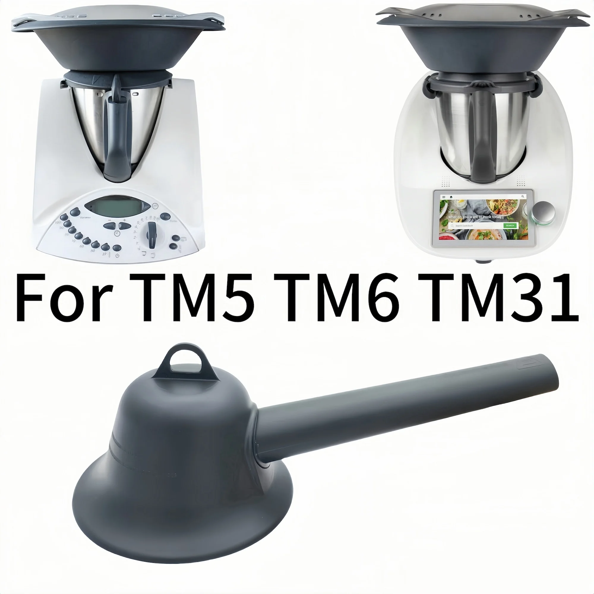 For Thermomix TM5/TM6TM31 Pressure Cooker Air Guide Steam Release Diverter Exhaust Pipe Instant Pot Air Fryer Cooking Accessorie