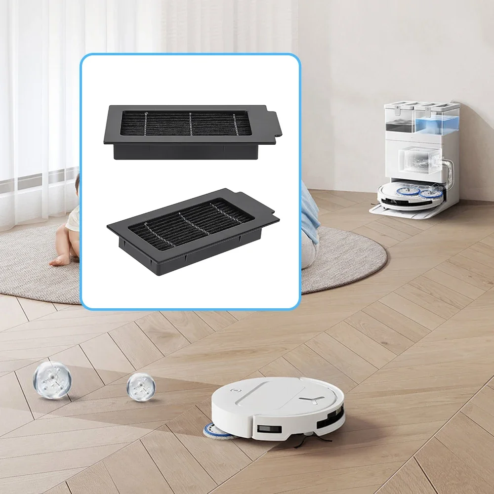 HEPA Filters for ECOVACS DEEBOT T50 Pro / T50 Omni / T50 Pro Omni / T30C Robot Vacuum Filters Replacement Accessories Spare Part