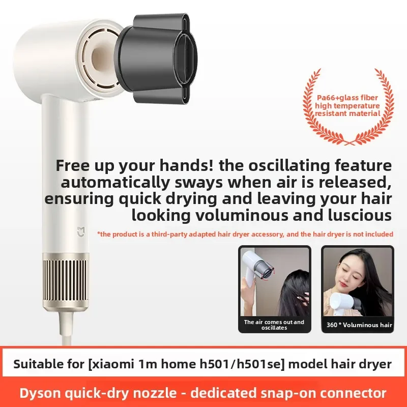 H501/H501SE for Xiaomi Mijia Hair Dryer Drying Modeling Mouthpiece Accessories