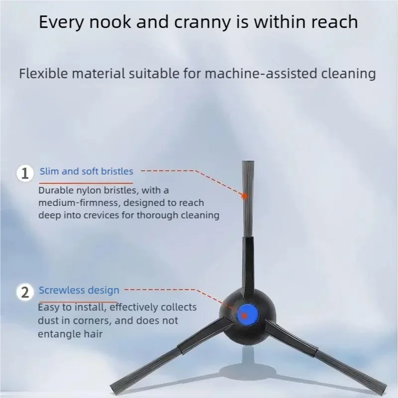 Ecovacs Debot N30 Omni / N30 Pro Omni Robot Vacuum Replacement Part Accessory Main Side Brush Hepa Filter Mop Dust Bag