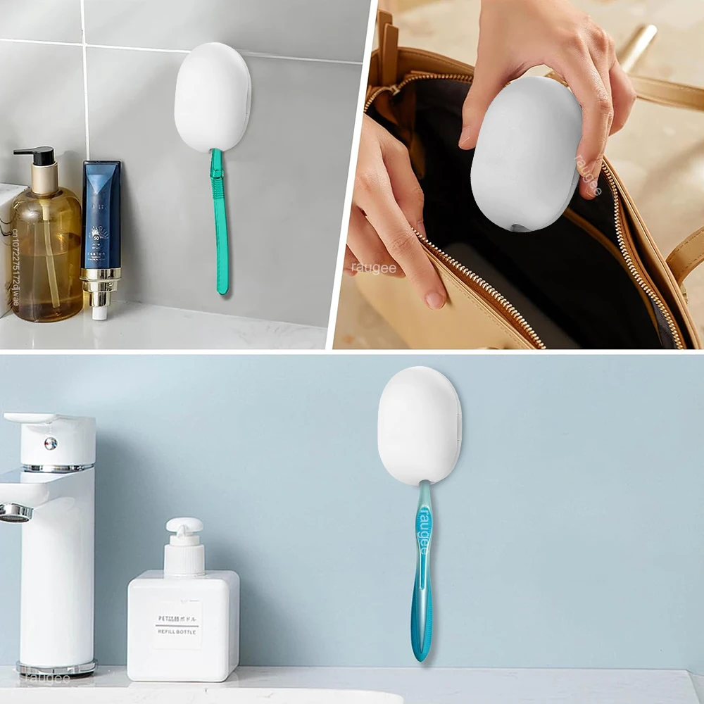 Portable Toothbrush Sterilization for Travel Rechargeable Toothbrush Sterilizer Holder Home Mini UVC Toothbrush Sterilization