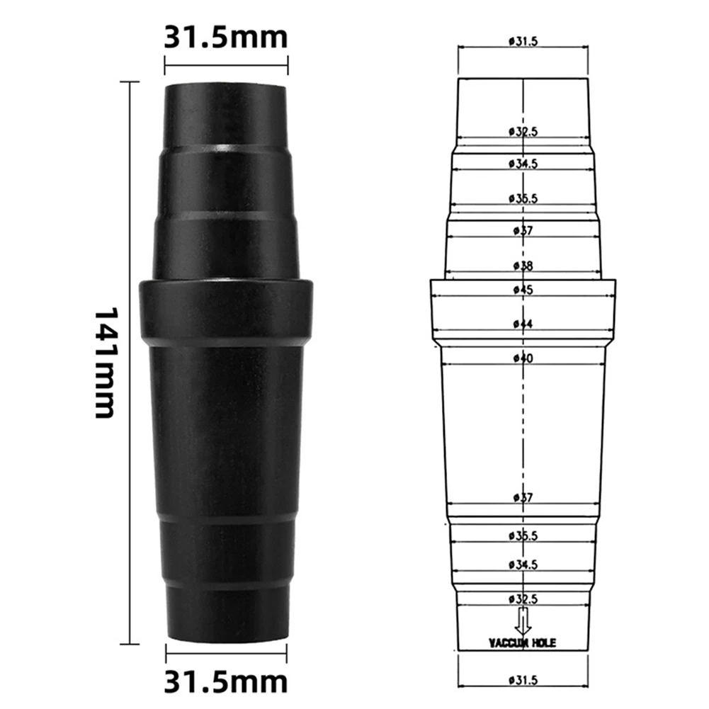 1/3PCS 31.5mm Universal Vacuum Cleaner Power Tool/Sander Dust Extraction Hose Connector Vacuum Cleaner Adapters