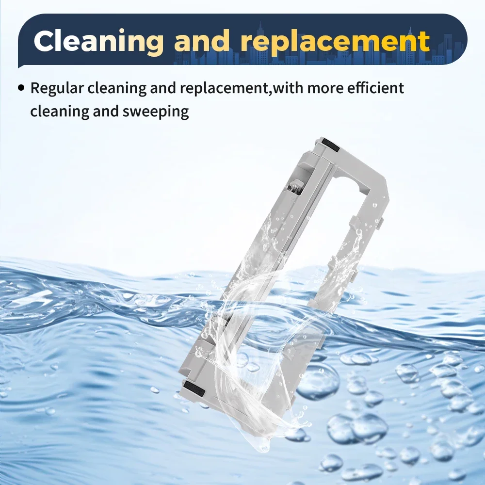 For Roborock S7/S7MAX/S70/S7 MAXV/T7S/T7S PLUS/G10/G10S/G10S PRO Robot Vacuum Brush Cover Part Main Roller Brush Cover