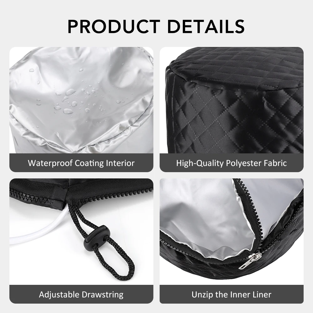 Electric Hair Steamer Cap Hair Heating Hat 3 Time Setting10-Level Heat Home Use Thermal for Deep Conditioning Hair Care SPA Cap