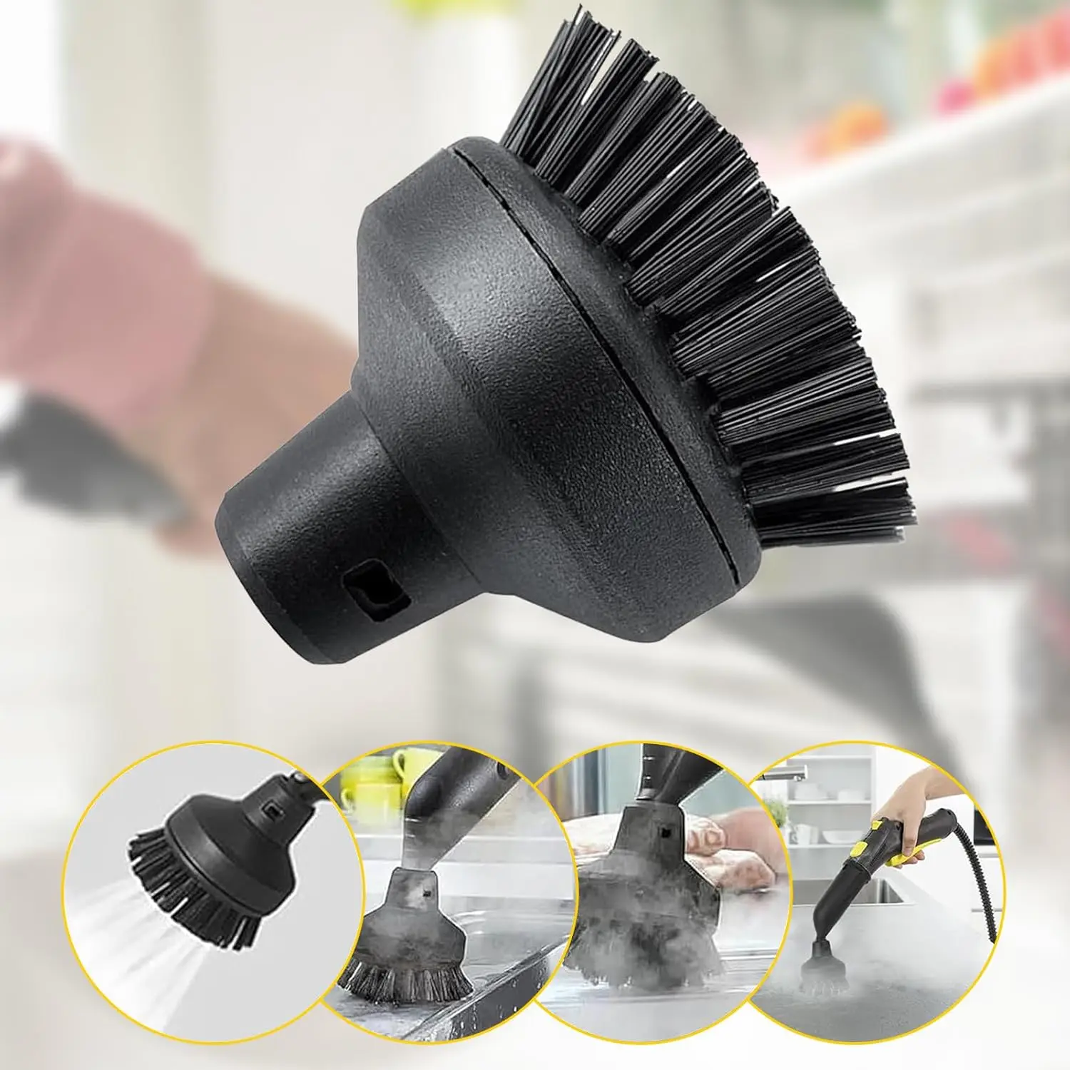 Steam Cleaner Accessories for Karcher Easyfix SC2 SC3 SC4 SC5 Microfiber Cleaning Pad Cover Steam Brush Head Nozzle Parts
