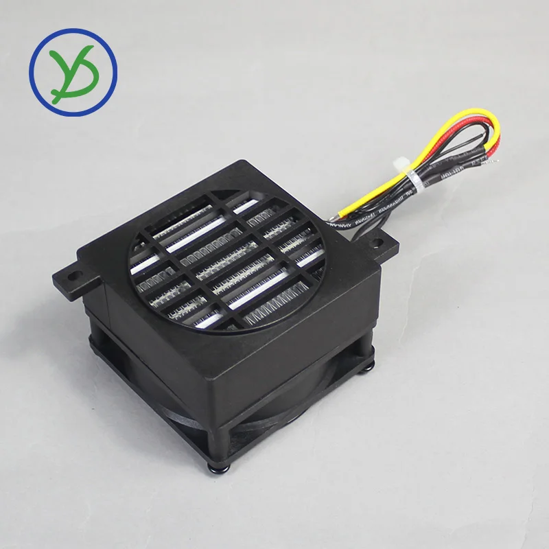 106*80mm 80W~600W 12V~220V Insulated PTC Heater With Fan Constant Temperature Electric PTC Fan Heater Element Space Heating