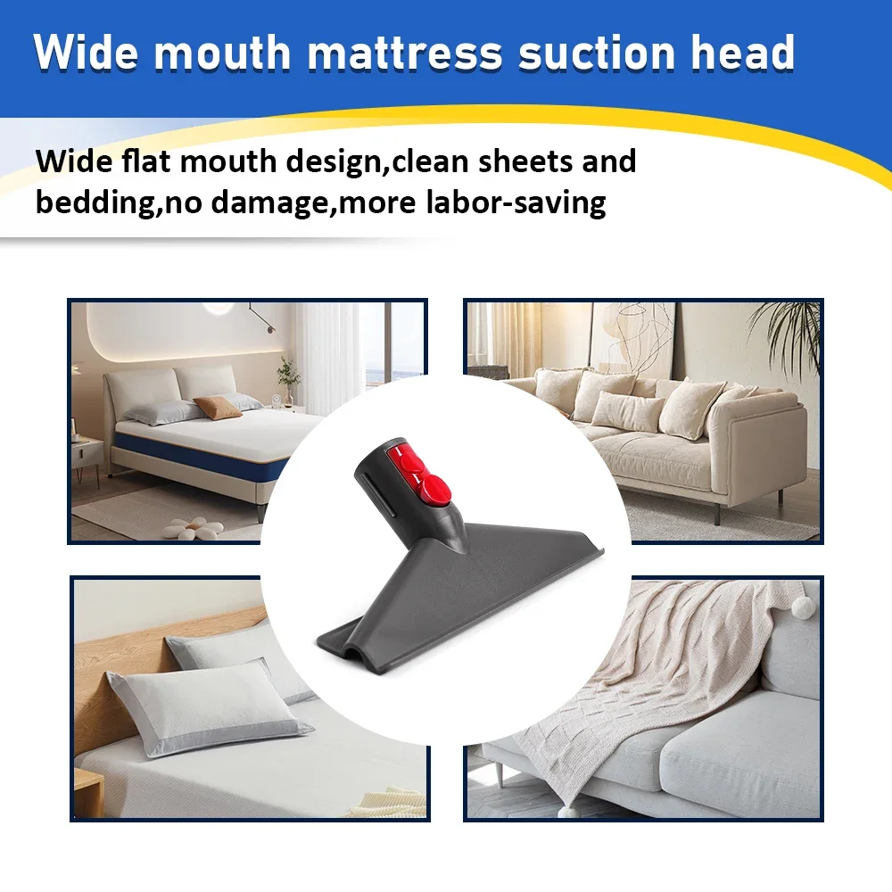 For Dyson V7 V8 V10 V11 V12 V15 Gen 5 Vacuum Cleaner Suction Head Suit Attachment Absolute Detect Cyclone Mattress Outsize Parts
