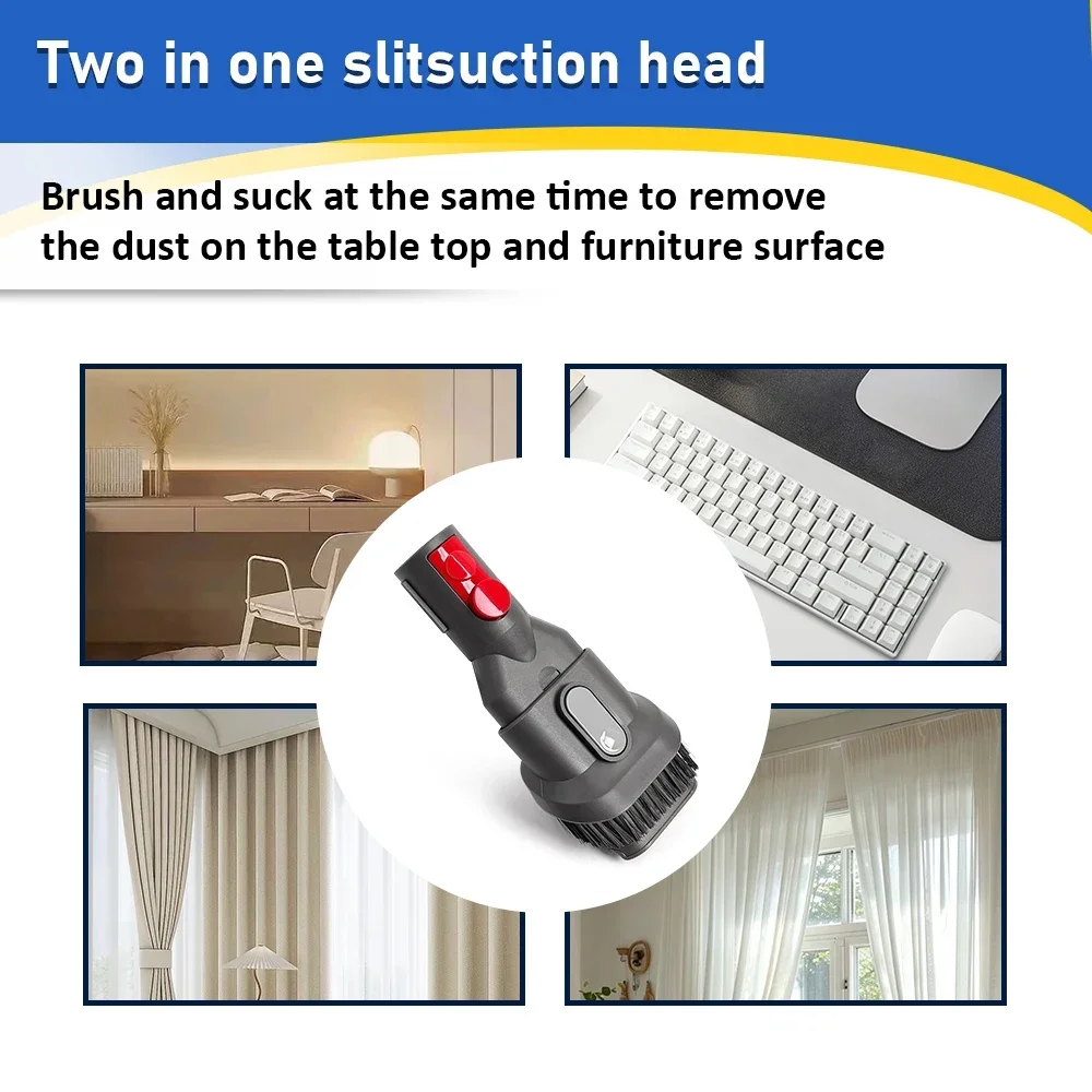 For Dyson V7 V8 V10 V11 V12 V15 Gen 5 Vacuum Cleaner Suction Head Suit Attachment Absolute Detect Cyclone Mattress Outsize Parts