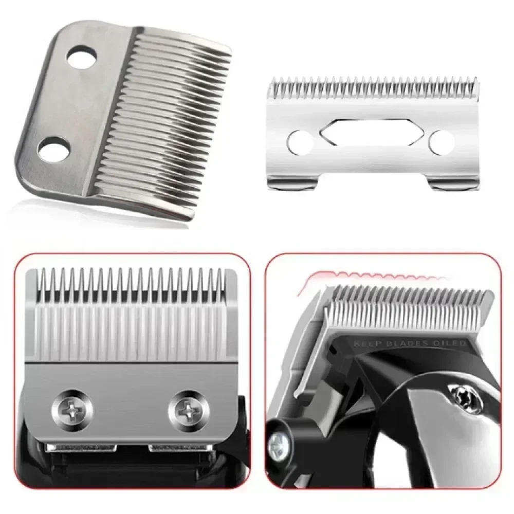 Hair Clipper Blade Cutter Head Replacement Blade for Kemei KM-1990 Trimmer Shaver Trimmers Hair Clippers Cutting Machine Blade