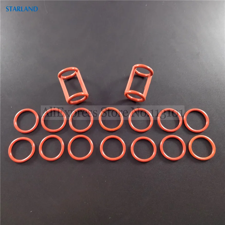 16 In 1 Red Small Sealing Gaskets Joint O-Rings New Spare Parts For MK Ice Cream Makers ZM Soft Serve Machines Fittings