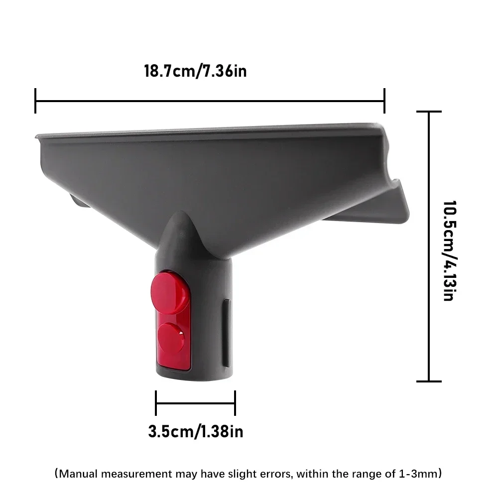 Suction Head Wide Mouthed Mattress Part for Dyson V7 V8 V10 V11 V12 V15 Vacuum Cleaner Attachment Tools For Household Cleaning
