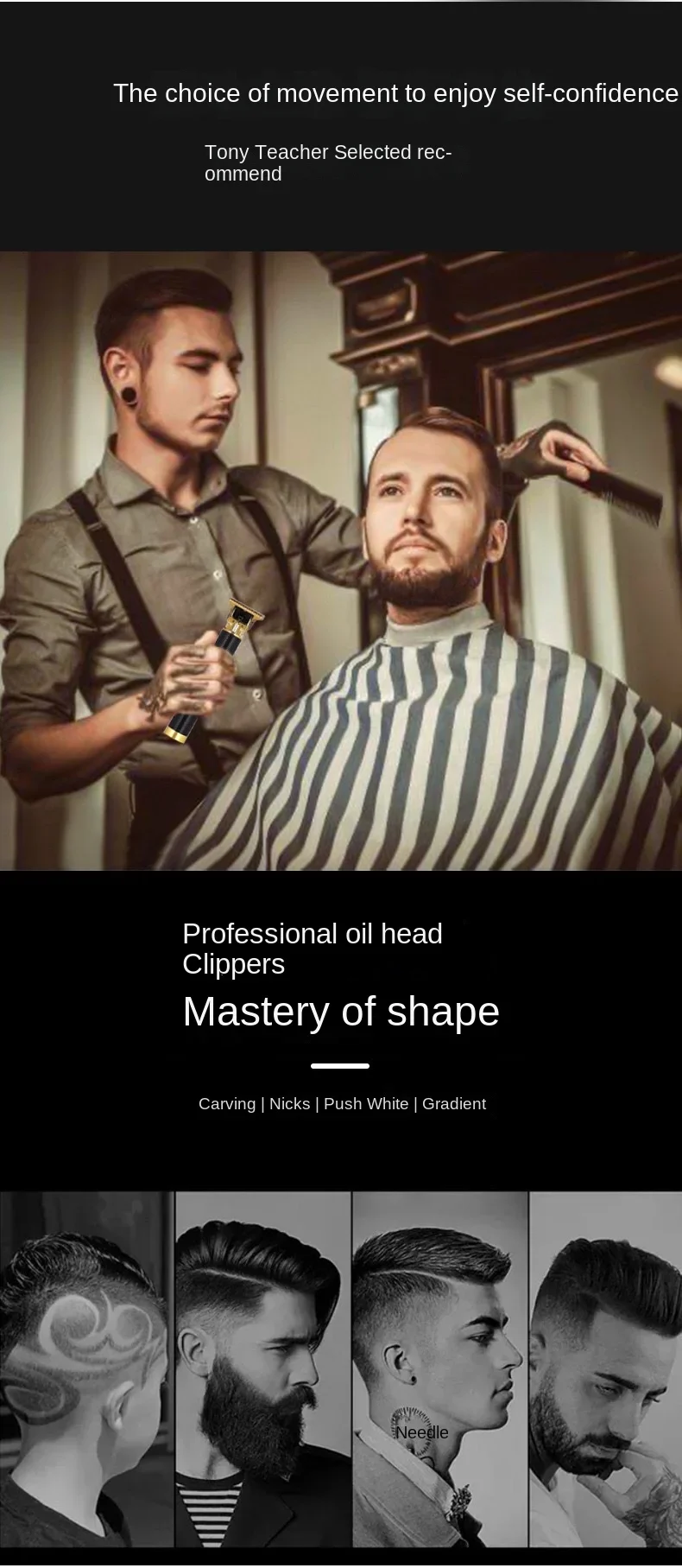 Hair Clipper Repair Beard Shaving Body Hair Trimmer Clippers Electric Machine Men Haircut Machine Professional Hair Clipper