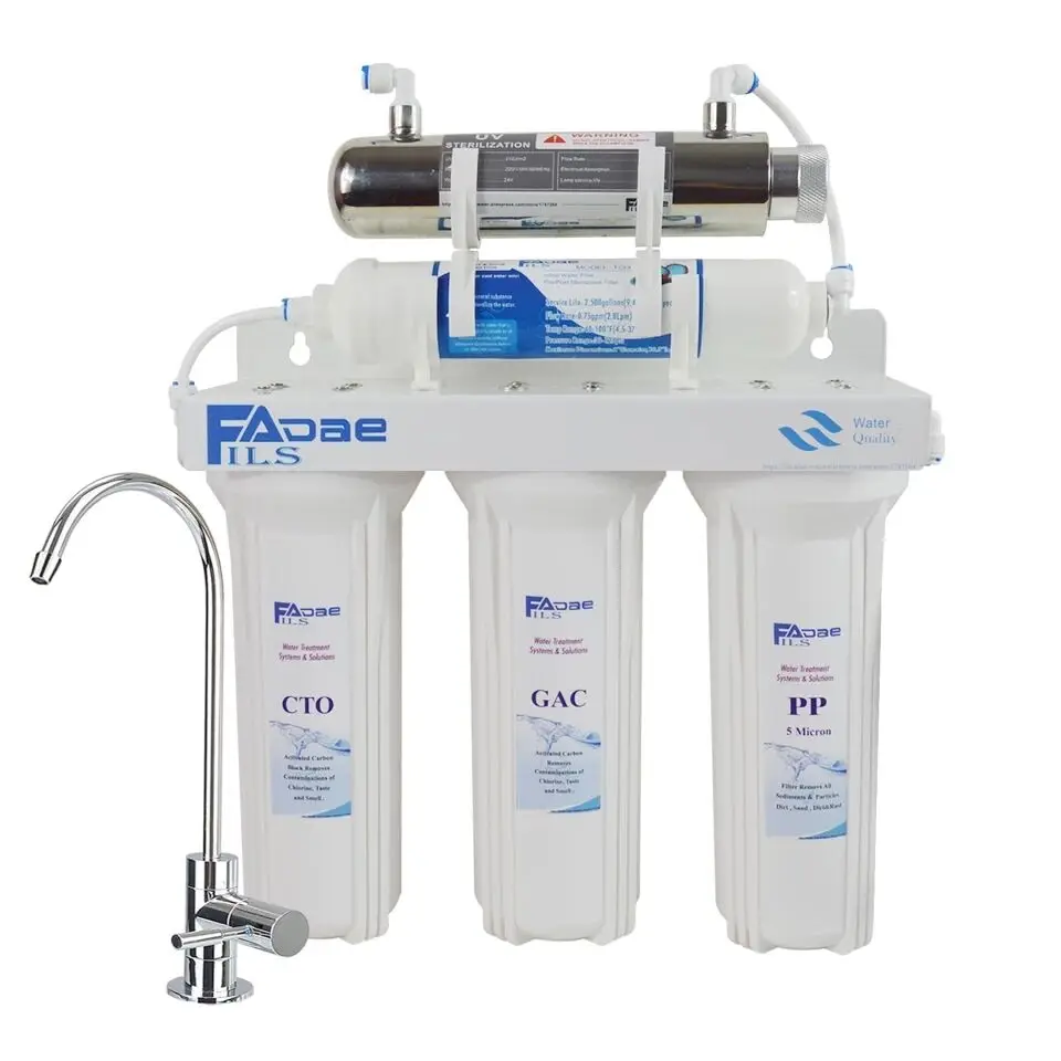 110V/220V Stainless Steel UV Water Sterilizer Ultraviolet Tube Lamp Direct Drink Disinfection Filter Aquarium Fish Tank Purifier