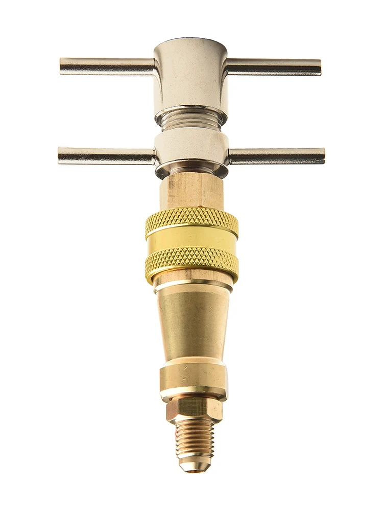 1Pcs Washer 1/4 Inch Refrigerator Quick Coupling Brass Washer Quick Connect Refrigerator Quick Connector Home Accessories