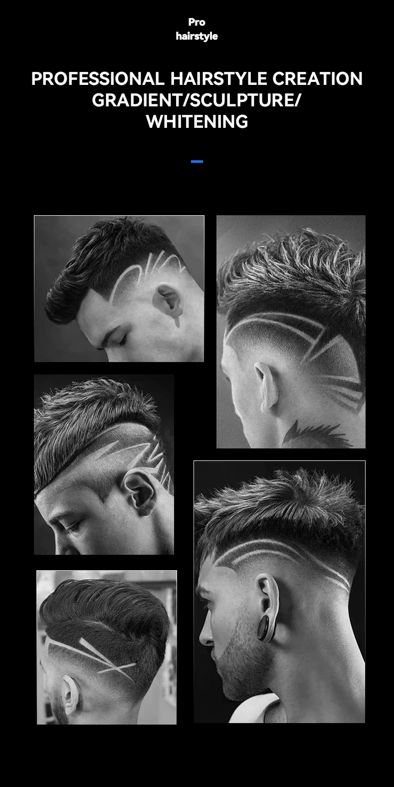 Kemei New Professional Cutting Machine Electric Shaver Hair Trimmers with LCD Display Men's Hair Clipper KM-2290 KM-2293 KM-T95