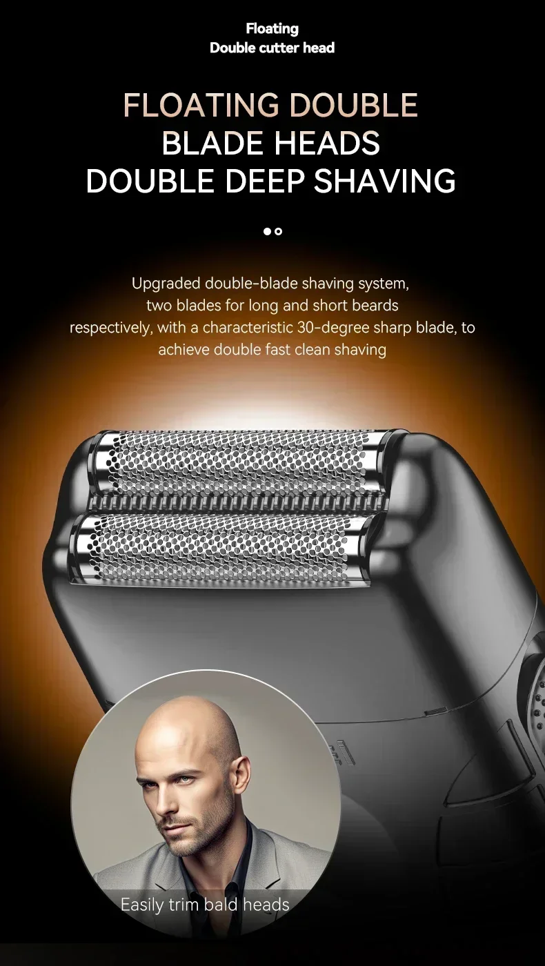 Kemei New Professional Cutting Machine Electric Shaver Hair Trimmers with LCD Display Men's Hair Clipper KM-2290 KM-2293 KM-T95