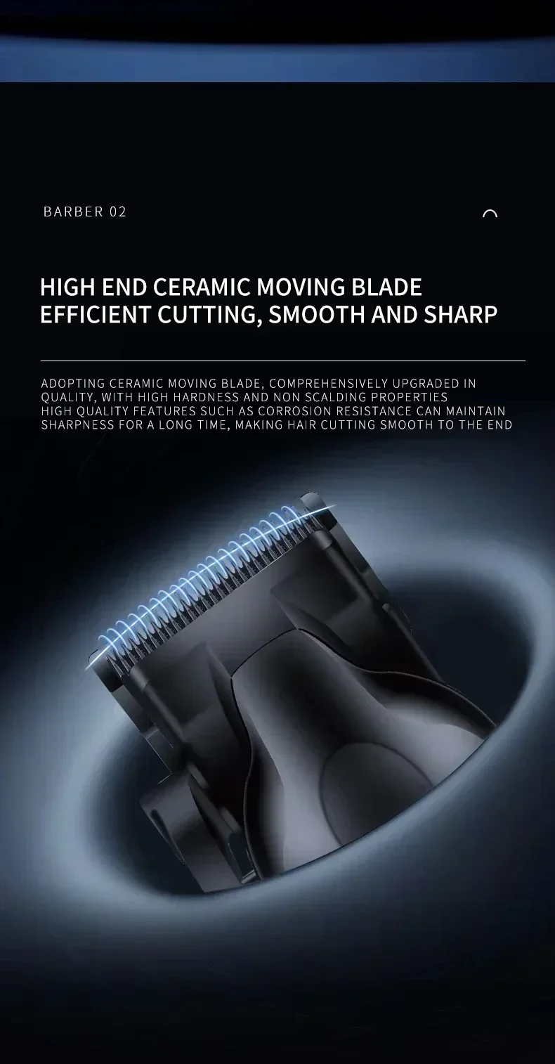 Kemei New Professional Cutting Machine Electric Shaver Hair Trimmers with LCD Display Men's Hair Clipper KM-2290 KM-2293 KM-T95