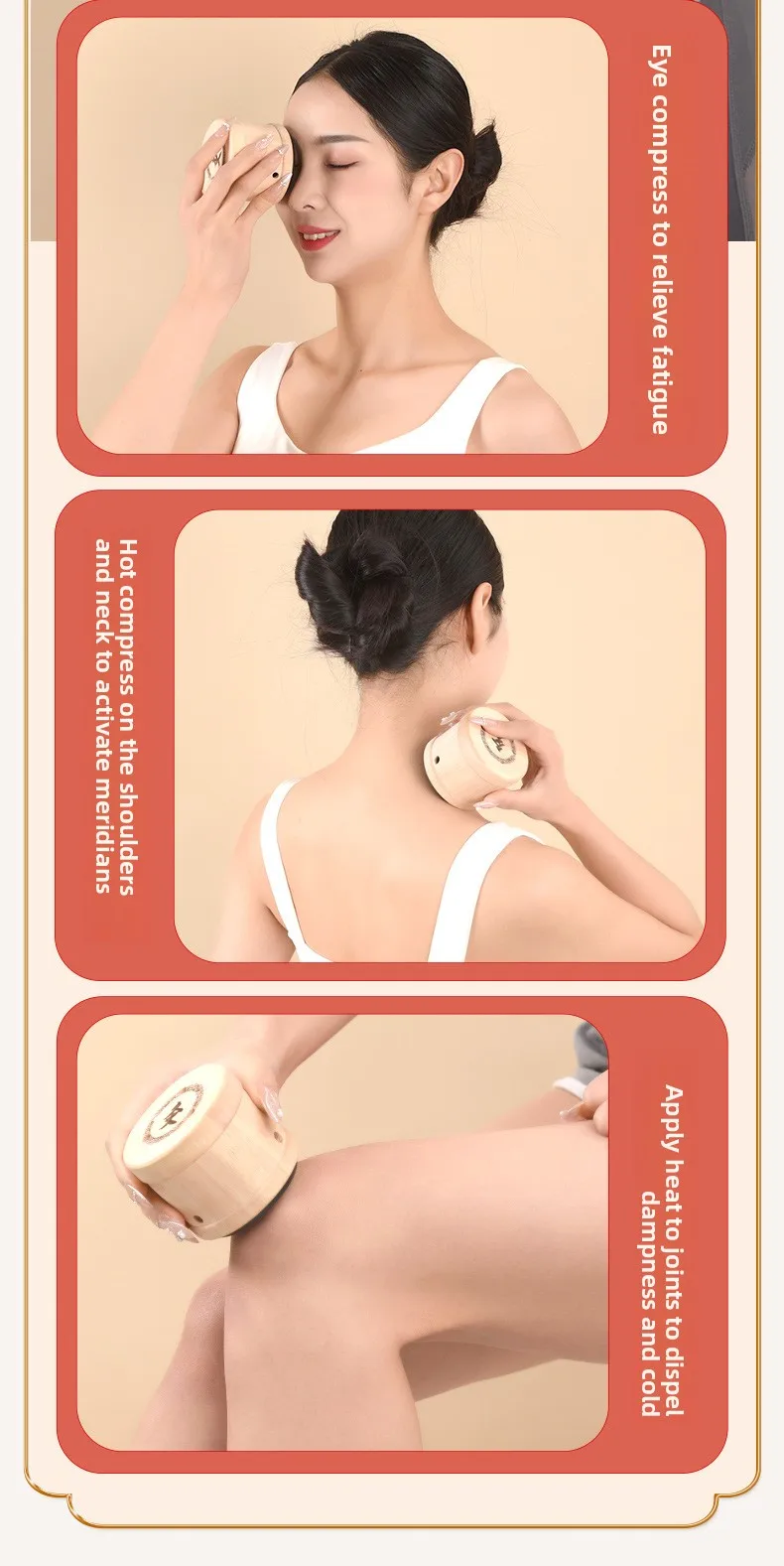 Moxibustion Box, Moxibustion Device, Smoke-Free Suspended Moxibustion, Moxa Stick for Face, Household Handheld Moxibustion faja