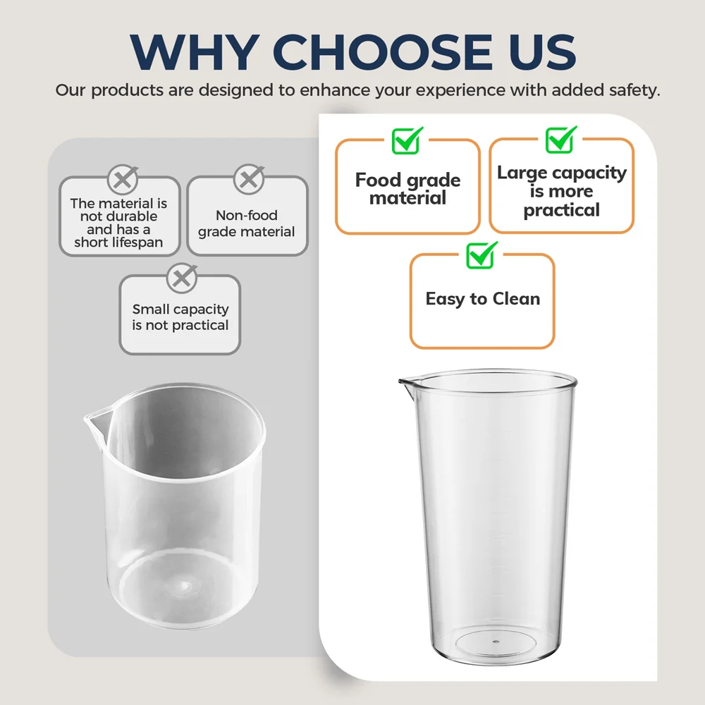 700ml Mixing Beaker Accessories for Food Blender