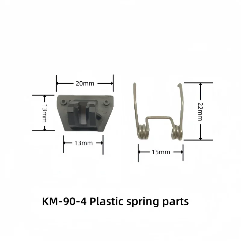 Kemei KM-90-4 Professional Hair Clipper Accessories, Replacement Parts Spring & Plastic Components Genuine Parts Plastic Parts