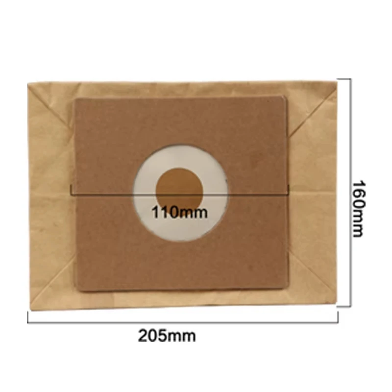 Paper Dust Bags For Philips For LG For Haier For Samsung Vacuum Cleaner Dust Bags Kits Replacement 110mmx100mm