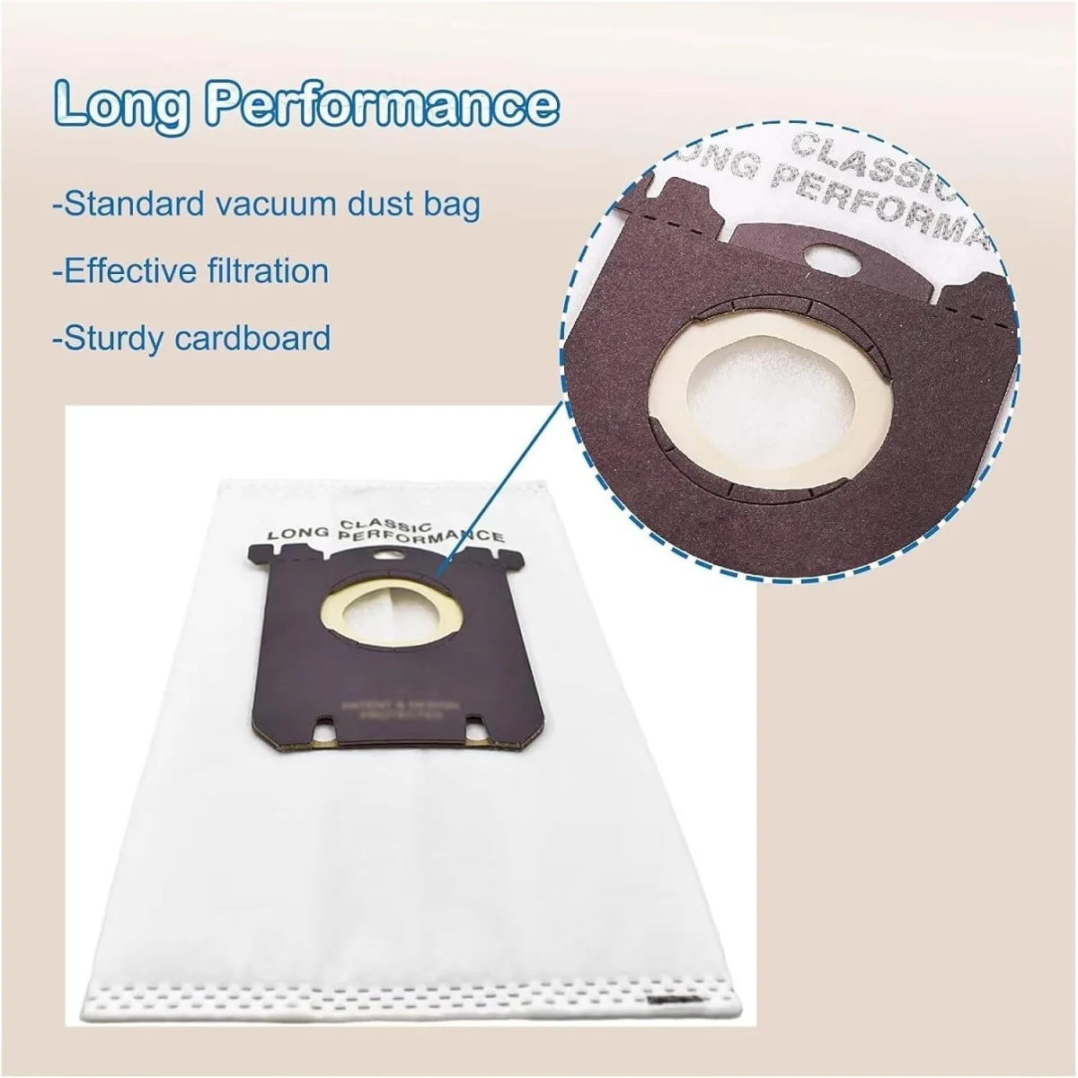 Dust Bag for Electrolux S-Bag GR201 AEG Philips FC8021 FC9049 HR8500 FC9150 E201B Vacuum Cleaner Bags Spare Accessories Parts