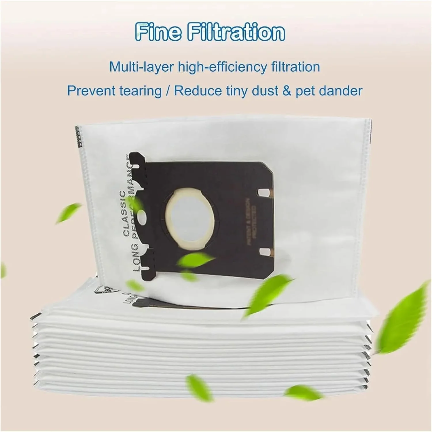 Dust Bag for Electrolux S-Bag GR201 AEG Philips FC8021 FC9049 HR8500 FC9150 E201B Vacuum Cleaner Bags Spare Accessories Parts